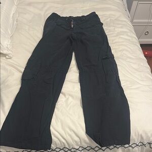 Brandy Melville Navy Cargo Pants